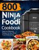 Книга 800 Ninja Foodi Cookbook