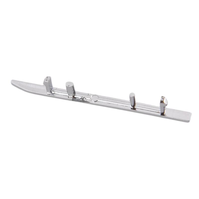 A/C TEMP Control Switch Button Trim Strip Bright Silver Fit For Mercedes-Benz E-Class W212 2008-2014