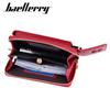 Baellerry женская сумка для мобильного телефона с застежкой-кнопкой, кошелек с несколькими отделениями для карт, сумка через плечо из искусственной кожи в корейском стиле