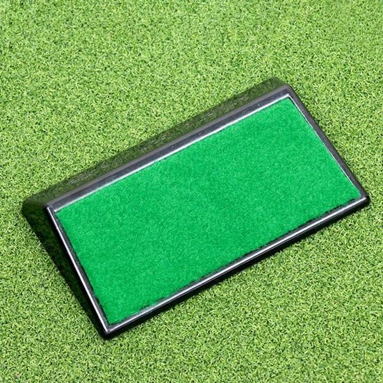 Компактный портативный тренажер для гольфа с простой в использовании педалью коррекции выравнивания на 15 градусов