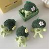 Vegetables Broccoli Plush Dolls Flowers Backpack Pendant Toys Keychain Kids Gift