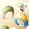 New Cute Animal Shape Baby Shower Cap Soft Eye Ear Protection Baby Shampoo Cap Adjustable Waterproof Children's Bath Cap For