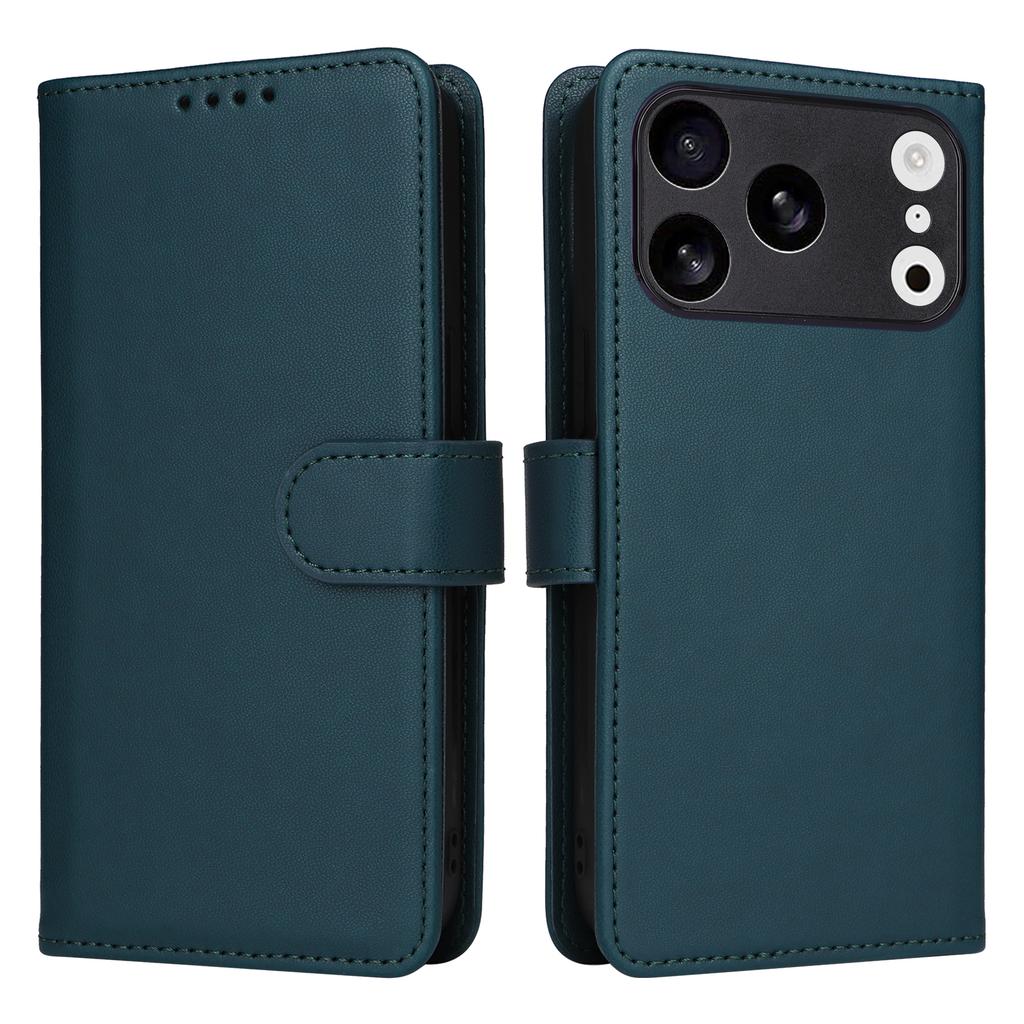 For iPhone 17 Pro Magnetic Case BETOPNICE Detachable PU Leather Phone Cover with Strap