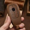 Leather Car Key Cover Case For Mercedes Benz W203 W210 W204 W212 W213 W176 GLC CLA CLK 2017 E Class W213 2018 S Class