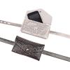  Luxury Rivet Waist Bag Pu Leather Chest Bag Trendy Punk Fanny Small Belt Bag Phone Bags Purse For Women Girls Gifts