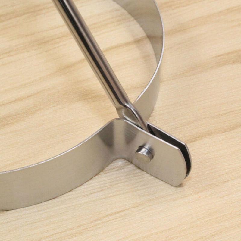 Circle Egg Mold Stainless Steel Egg Pancakes Bake Mold Kitchen Gadgets Frying Egg Lovely Shape Shaper Cooker Mould Rings 5pcs