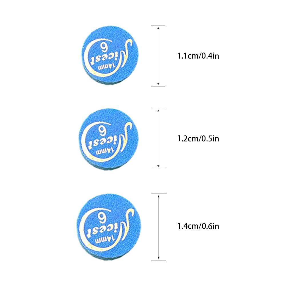 1 шт 11/12/14 мм многослойный наконечник для кия для китайского черного восьмерки американского девятки для снукера бильярдные принадлежности