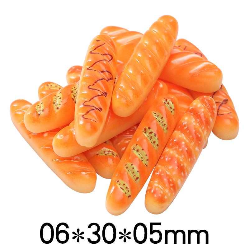 3D Hot Pot Egg Tart Bread & Cookie Resin Toy Playset