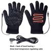 Thickened Electric Heating Gloves Touchscreen Hand Warming Gloves Touchscreen Gloves  Winter