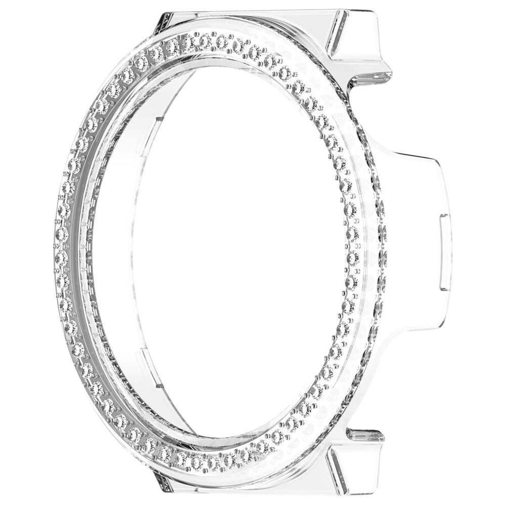 Защитный чехол-кейс для Huawei Watch GT5 Pro 42 мм из поликарбоната с инкрустированными бриллиантами, защитная рамка-бампер, корпус, аксессуары