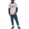 Adidas T Shirts Men's Pink V Neck Moderate Straight Fit HF0710