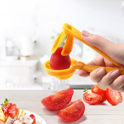 Гаджет ma Слайсер для клубники, Маленький, Вишня