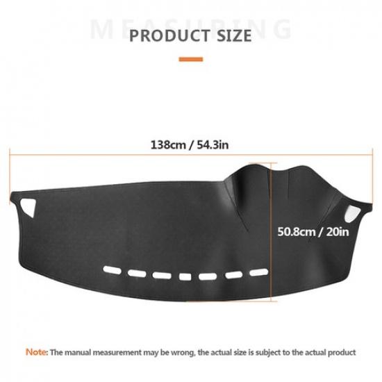 Для Mitsubishi Lancer Кожаный Дашмат Накладка на Приборную Панель Коврик на Приборную Панель Накладка для Интерьера Автомобиля