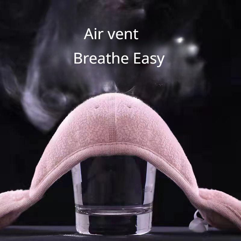 Осенне-зимняя теплая маска с флисовой подкладкой для защиты ушей, флисовая, мужская и женская, для верховой езды, ветрозащитная, холодная, дышащая