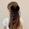 Princess Style Bow Hair Clip Lace Headwear Lovely Swallowtail Bow Hairpin  Wedding Season