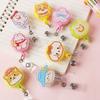 Cute Colors Badge Holder Clips Name Card ID Card Holder Retractable Badge Reel  Doctor Nurse