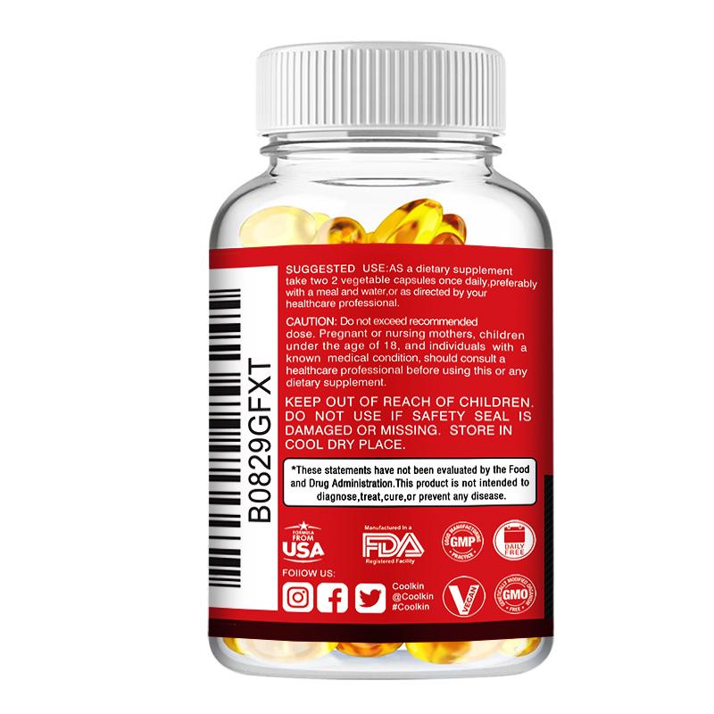 Coolkin - Korean Ginseng and Ginkgo Biloba Extract Soft Capsules - Brain Health