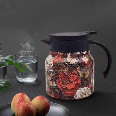 Чайник-кувшин Контейнер для напитков с колбой-инфузором для напитков Кувшин для воды Изолированный чайник Кофе