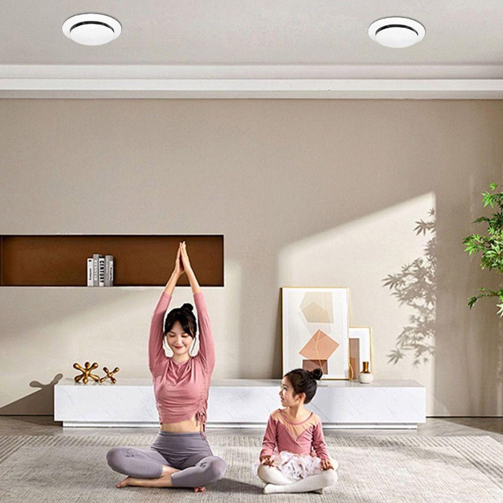 Round Shape Adjustable Exhaust Outlet Air Ventilation Cover Bathroom Ventilation