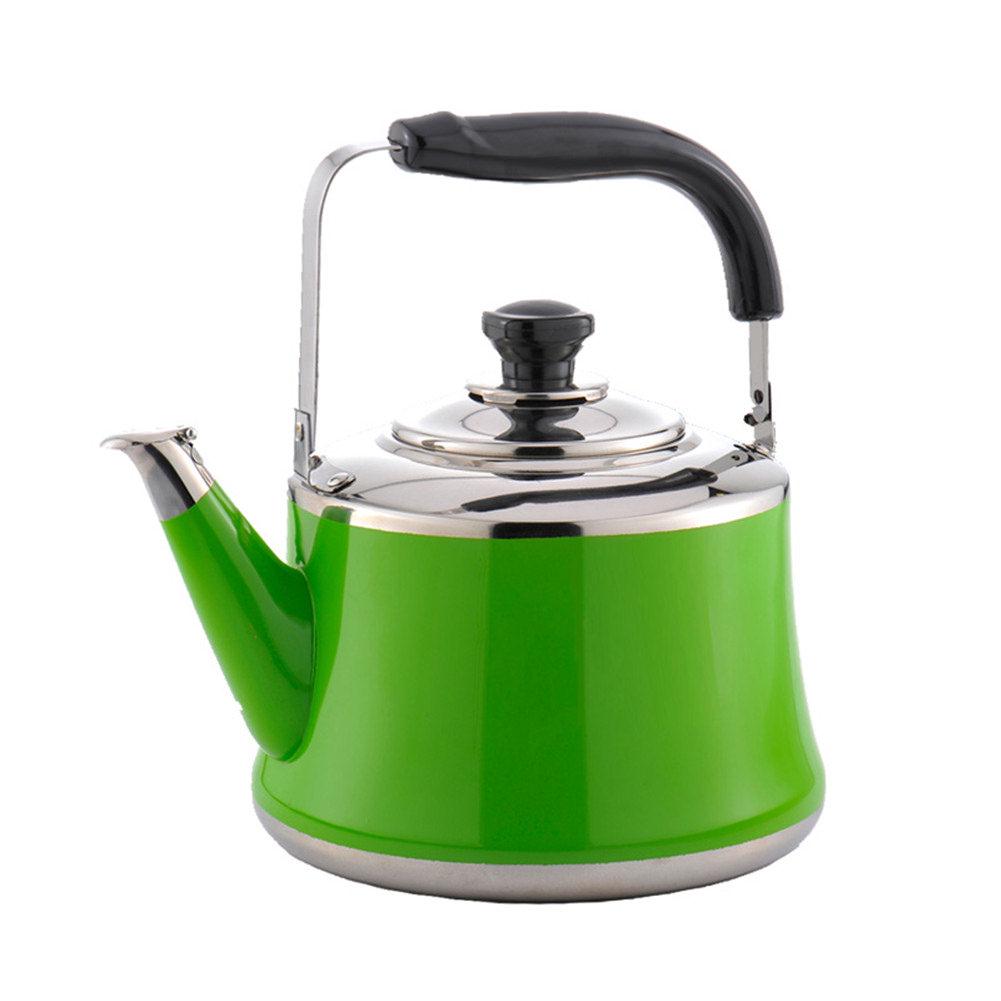 Немецкий чайник для газовой плиты Chaleira Bouilloire, свисток из нержавеющей стали, чайник, бутылка для воды