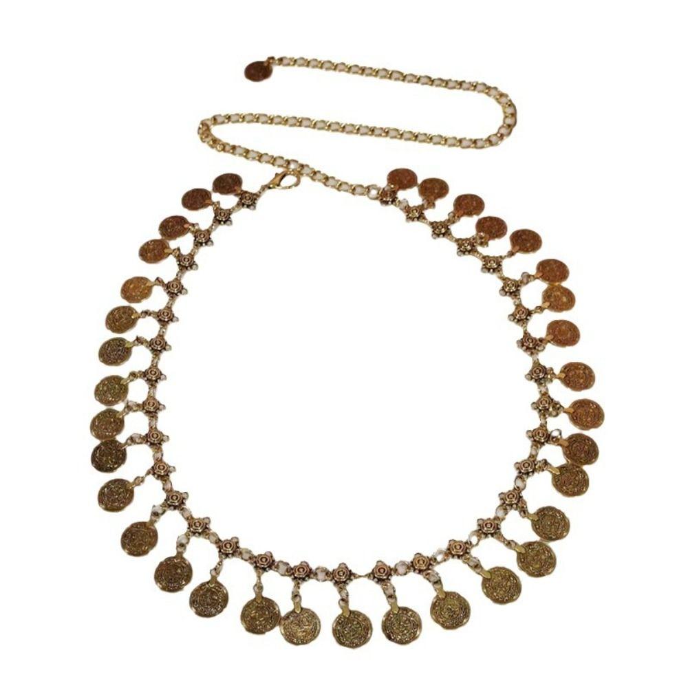 Tassels Coin Belly Chain Retro Body Jewelry Fashion Waist Chains for Women