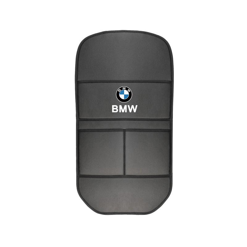 Car Seat Backrest Anti Kick Pad Leather Protective Cover Sticker For BMW Performance F25 F26 F15 F16 E90 E91 E92 E60 E84 G22 G32 RL2