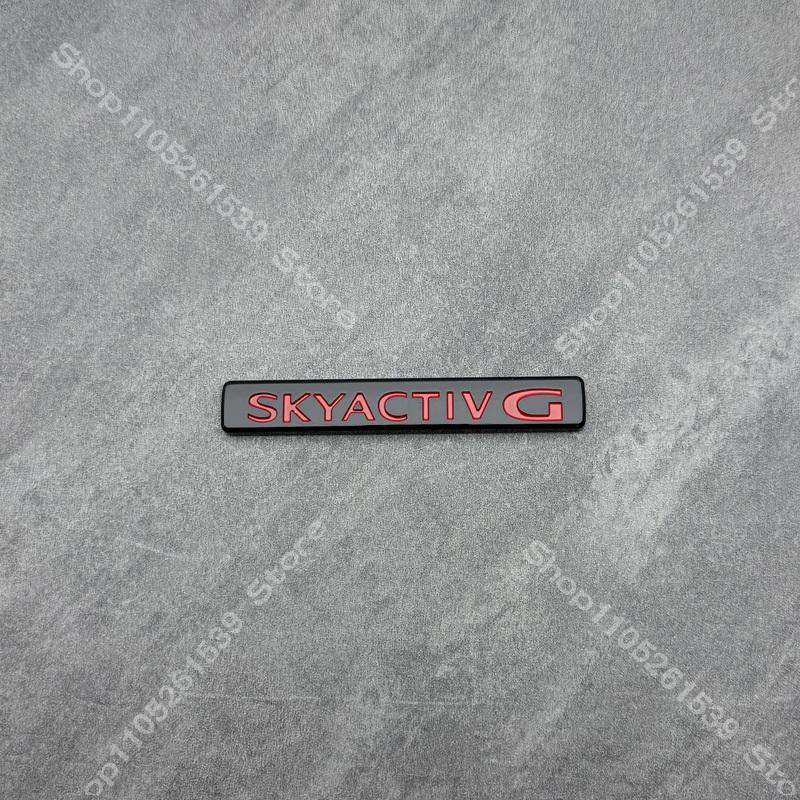 Glossy Black MAZDA6 Alphanumeric Emblem for 2020-2022 MAZDA6 ATENZA SKYACTIVG Trunk Logo Sticker front grille badge j1