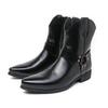 Leather Boots For Man Genuine Leather Big Size Boots High Quality Designer Formal Boots Casual Boots Business