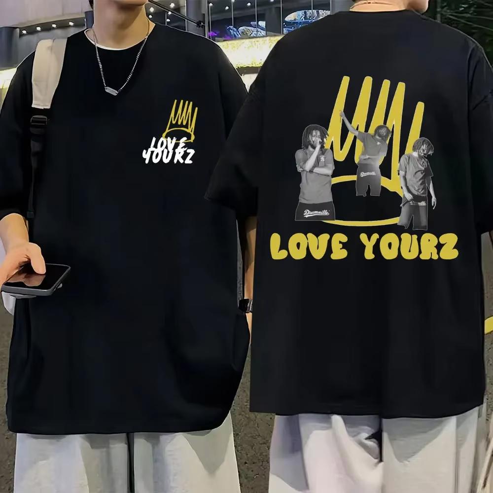 Футболка рэпера J Cole в винтажном стиле с музыкальным альбомом, концертной графикой, мужская футболка в стиле Харадзюку, хип-хоп, панк, уличная футболка, унисекс