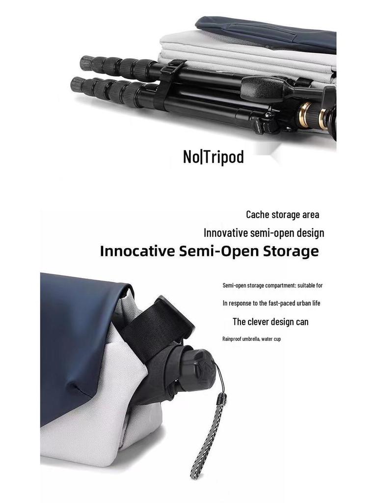 Мужская модная сумка кроссбоди большой вместимости с магнитной застежкой