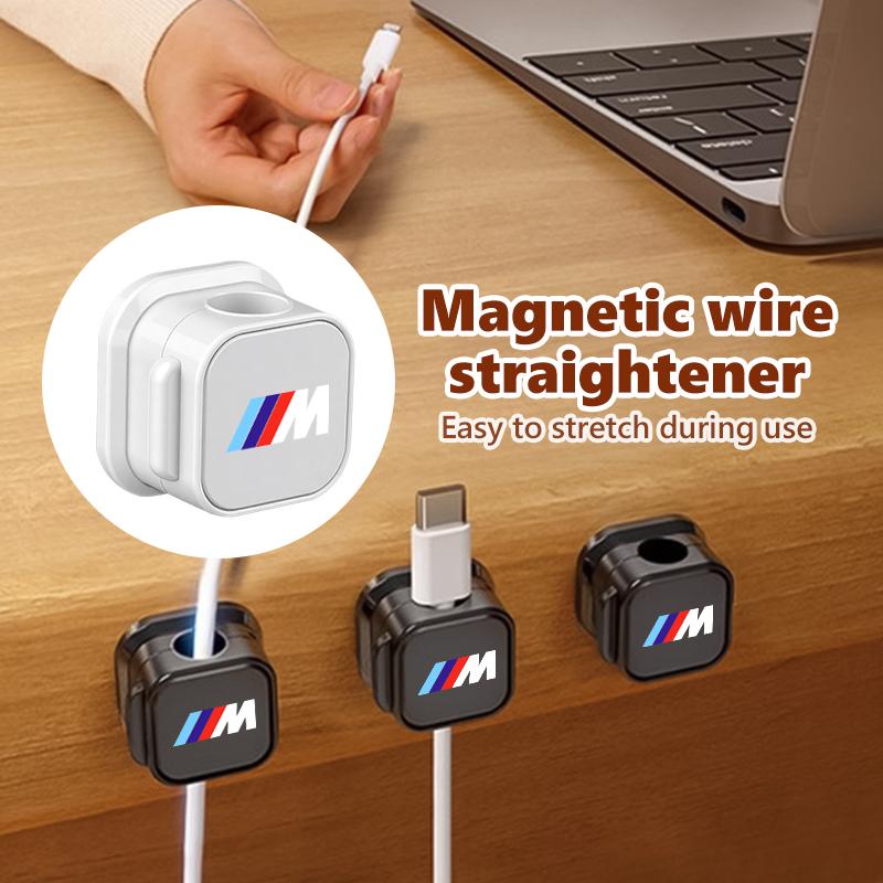 Magnetic Phone Cable Cord Holder Management Wire Keeper Clip For BMW M F10 F20 F30 F40 F15 F25 F26 F31 F49 E62 E83 E84 ILYFM1