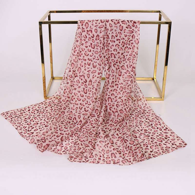 Chiffon Scarf Printing Thin Popular Scarf Sunscreen Women's Small Dots