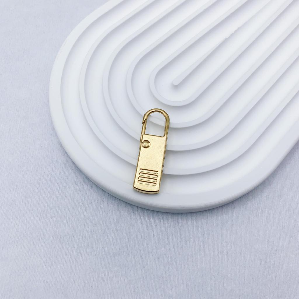 Tool-Free Alloy Zipper Pull Replacement for Handbags, Backpacks, Jackets, Clothes, and Shoes