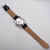 Rare Working SEIKO QT Snow White Dial Snowflake Guilloche Men's Vintage 38-7030