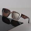 Fashion Sunglasses Women Men Square Mirror Lens Brand Designer Black Sun Glasses Trendy Eyewear Unisex Sexy Vintage