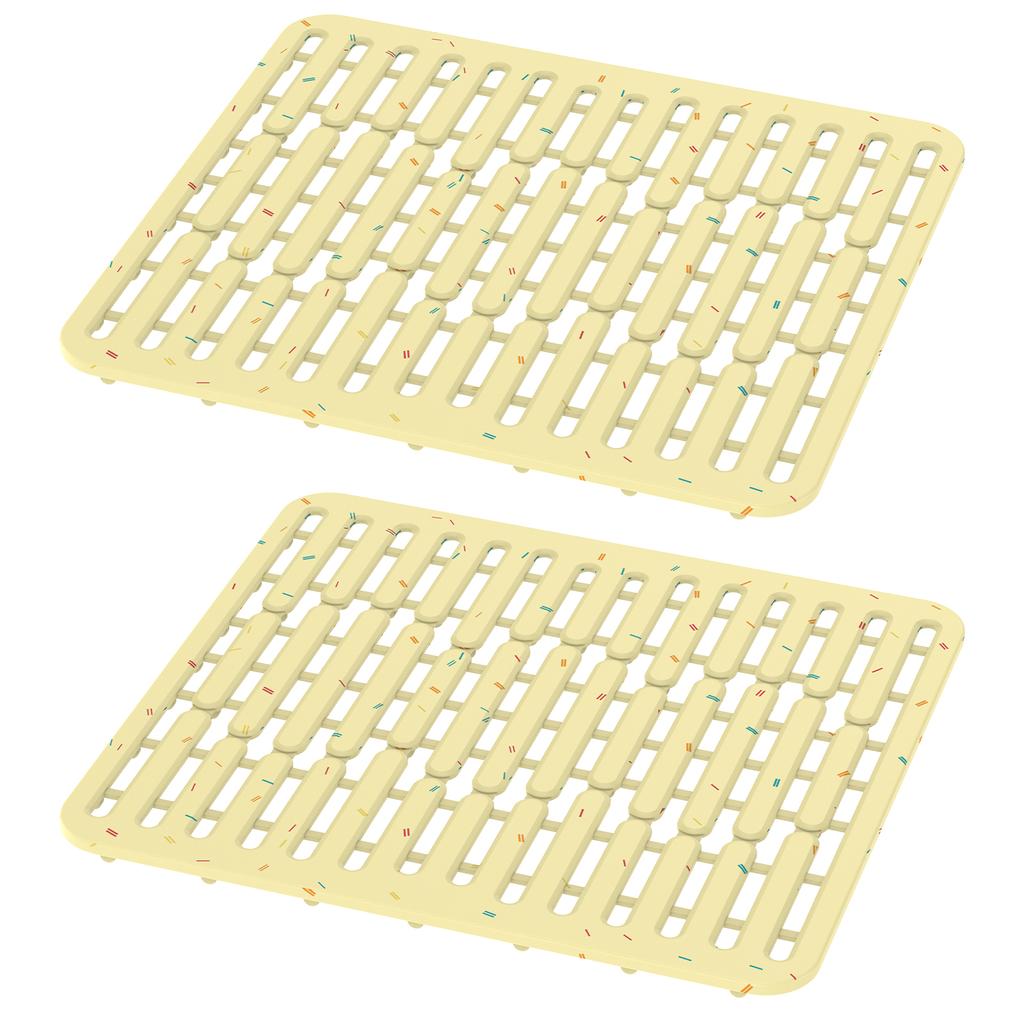 1/2Pcs Silicone Sink Protector Mats Kitchen Multi-functional Water Filter Mats Anti Slip Fast Drying Not Easy To Break or Deform