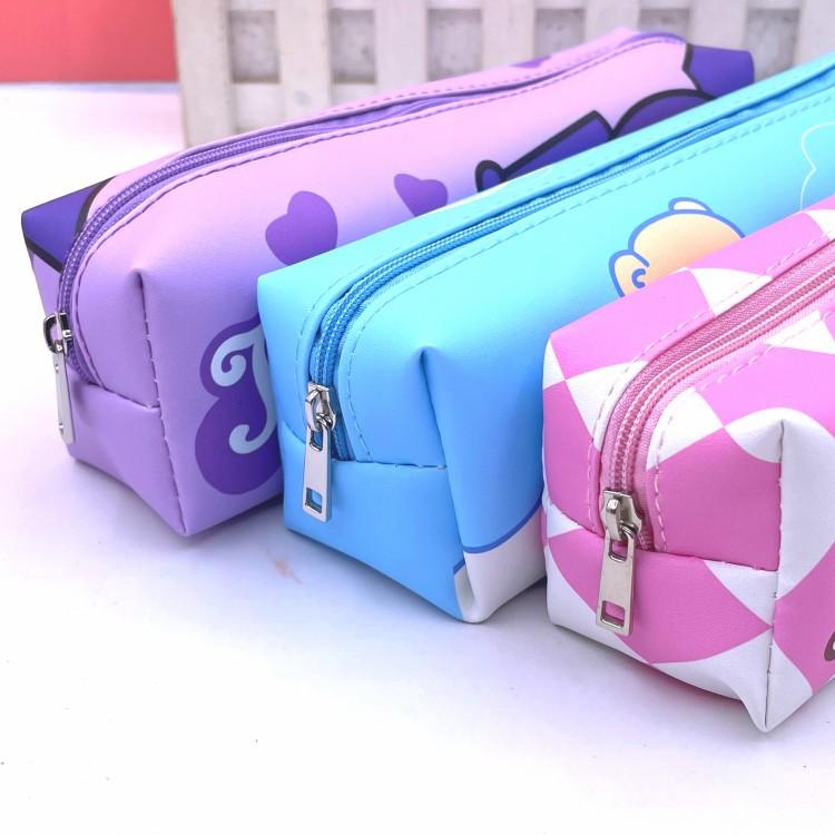 2026 НОВЫЙ Мультяшный Пенал Sanrio Китти Куроми Студенческий Милый Пенал Квадратный Детский Пенал для Хранения Учебных Принадлежностей