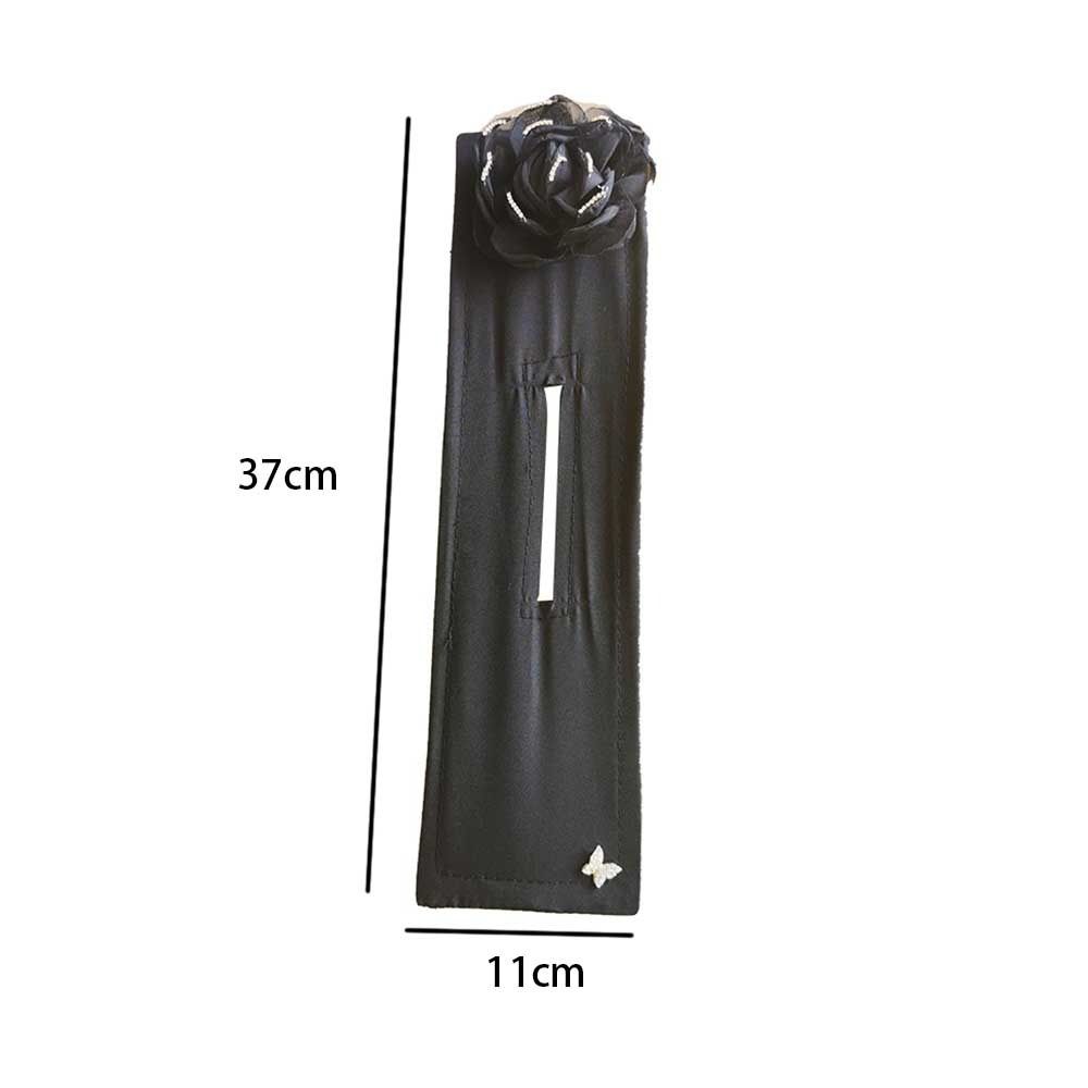 Нескользящая бигуди для волос с гибким ленивым покрытием Элегантная заколка для волос в виде цветка для женщин и девочек