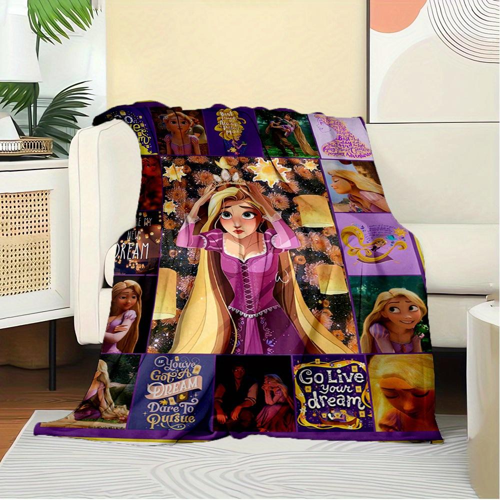 1pc Flannel Tangled Rapunzel Adventure Bedding Throw Blanket Sofa Cover Gift Home