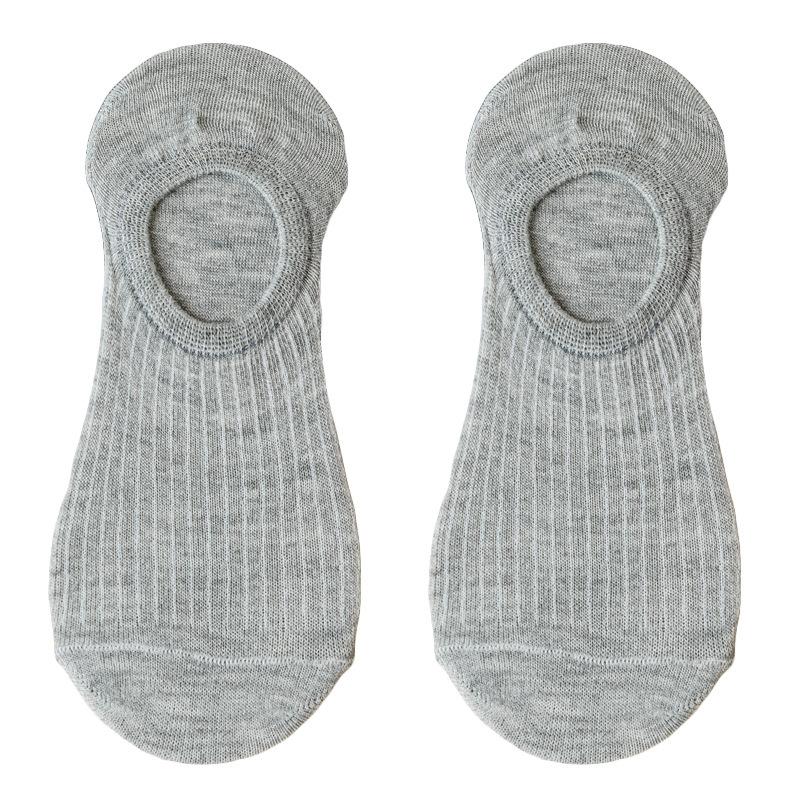 Женские полосатые носки-лодочки, однотонные носки в стиле ретро, женские дышащие невидимые носки, 1/4 ПАРЫ