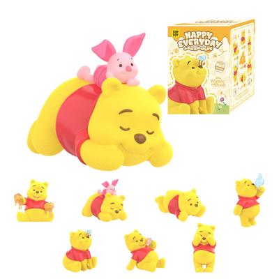 Top Toy Дисней Винни-Пух Серия «Счастливый Каждый День» Гачапон Сюрприз Фигурка Мягкий Винил ПВХ Премиум Игрушка Подарок на День Рождения Персонаж Винни-Пух