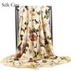 High-quality Luxurious Silk Scarves Headband Scarfs Neck Scarf For Women Chain Silk Scarf Women's Decorative Shawl