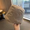 Ретро однотонная рыбацкая шляпа с короткими полями детская весенне-осенняя однотонная маленькая тонкая солнцезащитная шляпа-панама