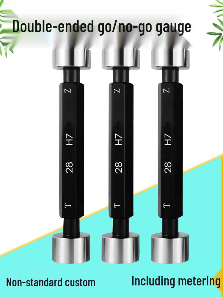 High-Precision Smooth Thread Bore Go/No-Go Plug Gauge