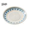 Garlic Dipping Sauce Bowl Ceramic Grinder, Multi-Functional Grating Plate, Manual Ginger Compact Grater Zester Bowl, All-in-One Prep Mixing