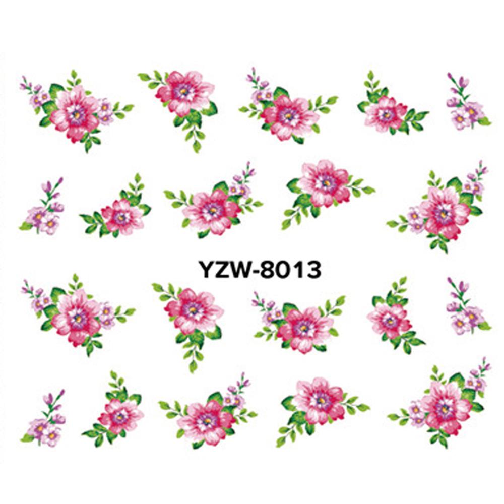 3D-аппликация для ногтей с рисунком, клей для задней части ногтя, наклейка, роль, пробуется