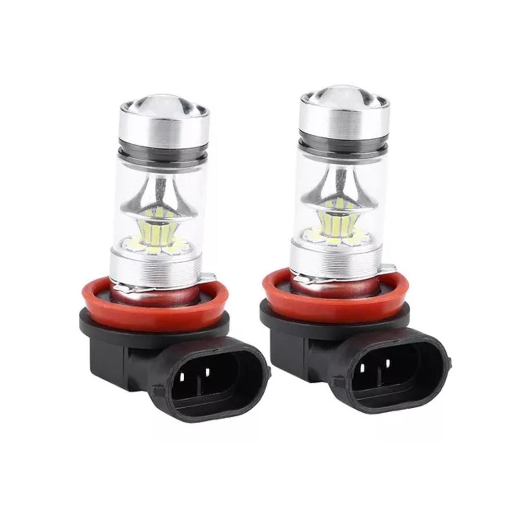 Светодиодная лампа для автомобильных фар, водонепроницаемая суперяркая белая лампа для замены противотуманных фар, 1000