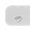 Deck Access   Inspection Cover 180 degrees  Hinged Lid Anti UV with Lock for Marine Boat 24 x 9.5in(White )