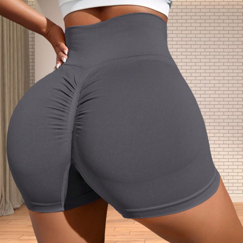 Women's High Waist Peach Lift Hip Sports Shorts Tight Yoga Shorts