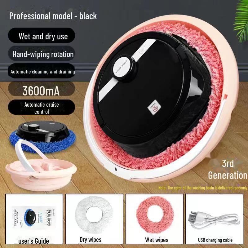 Умная электрическая швабра и сушилка для пола двойного назначения для сухой/влажной уборки